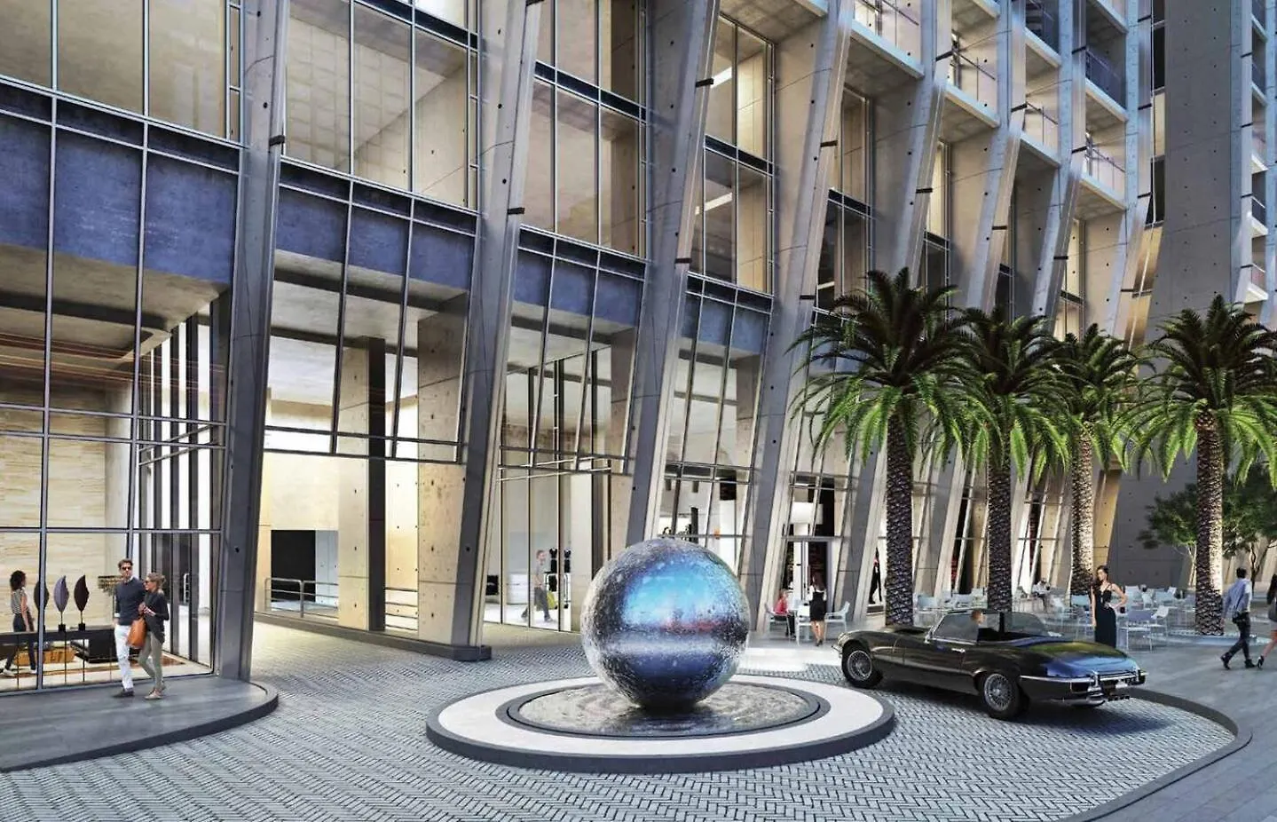 Glamorous Studio! Walk To Burj Khalifasleep 3! Dubai Appartamento