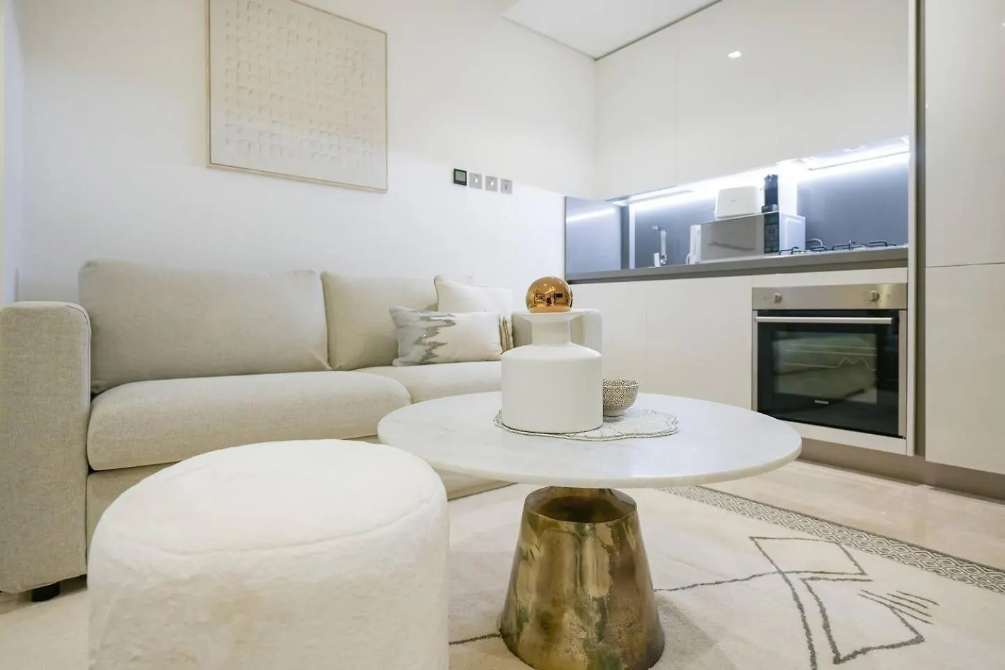 Glamorous Studio! Walk To Burj Khalifasleep 3! Dubai Appartamento