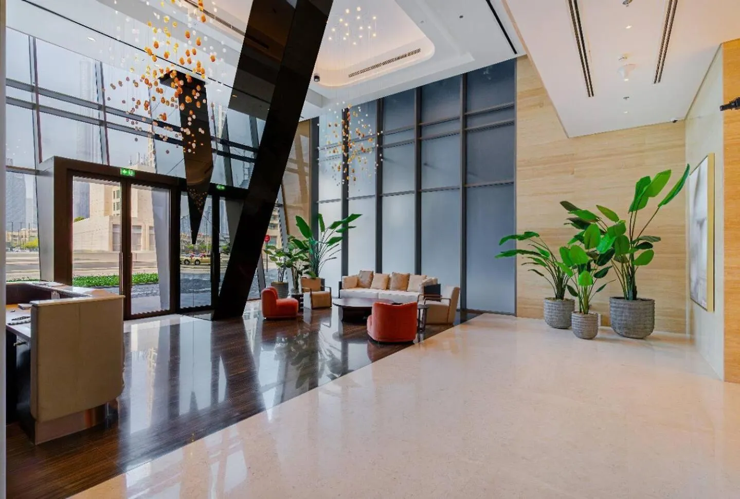 Apartment Glamorous Studio! Walk To Burj Khalifasleep 3! Dubai