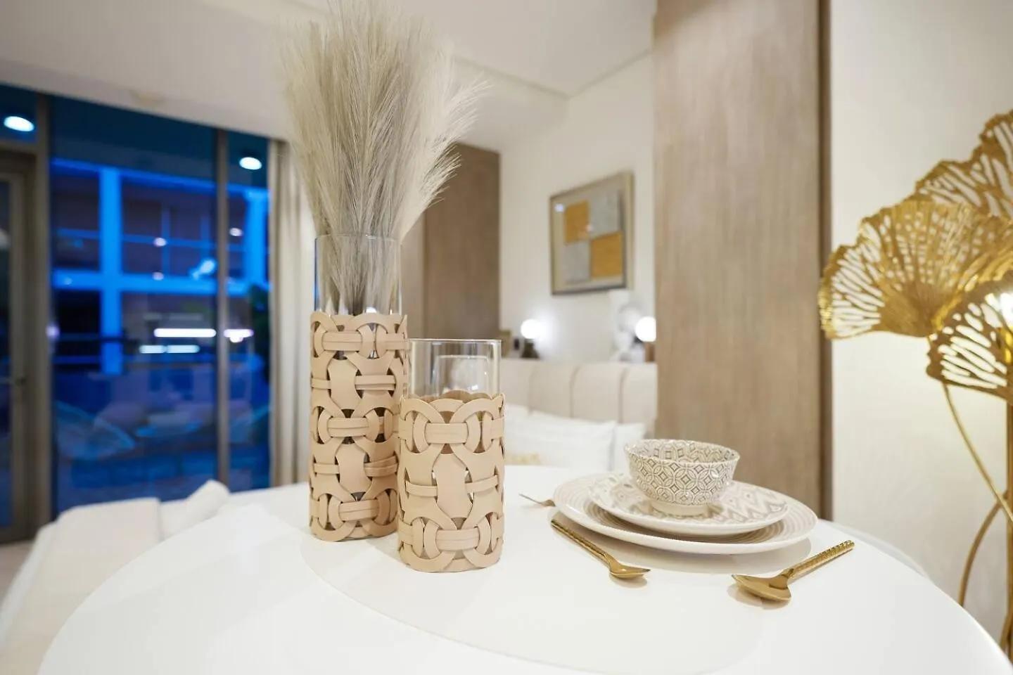 Apartmán Glamorous Studio! Walk To Burj Khalifasleep 3! Dubaj